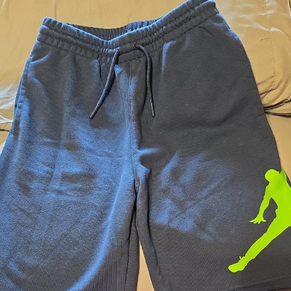 Boys Blue Jordan Fleece Shorts